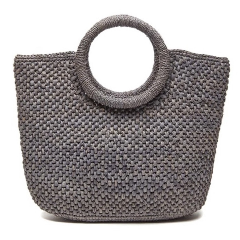 Mar y sol serena tote bag in gray - Picture 1 of 5